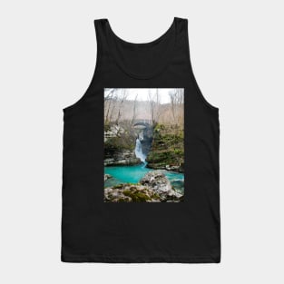 Waterfall on Kozjak River Tank Top